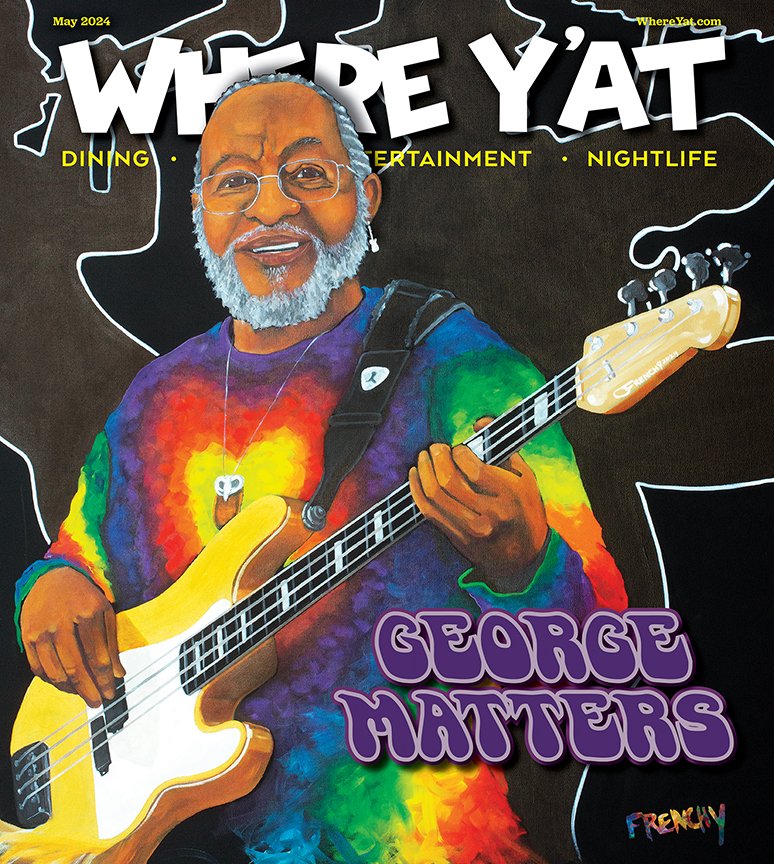 Where Y'at Magazine's May 2024 issue featuring George Porter Jr. is out on the stands! Do you have your copy? #newissue #GeorgePorterJr 🎶 whereyat.com/latest-issue