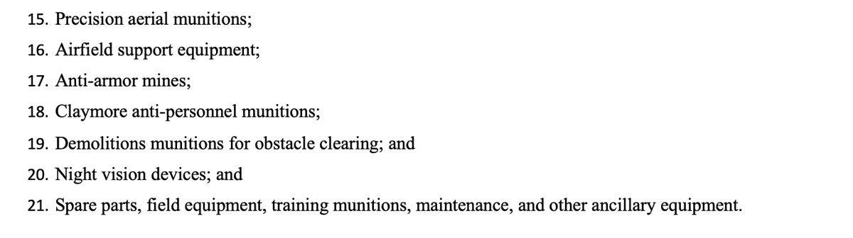 And there it is — US announces a $1 billion aid package to Ukraine including air defense, anti-tank weapons, and artillery, just moments after Biden signs the legislation and after months of debate by Congress. Biden said this morning the shipments will start 'right away.'