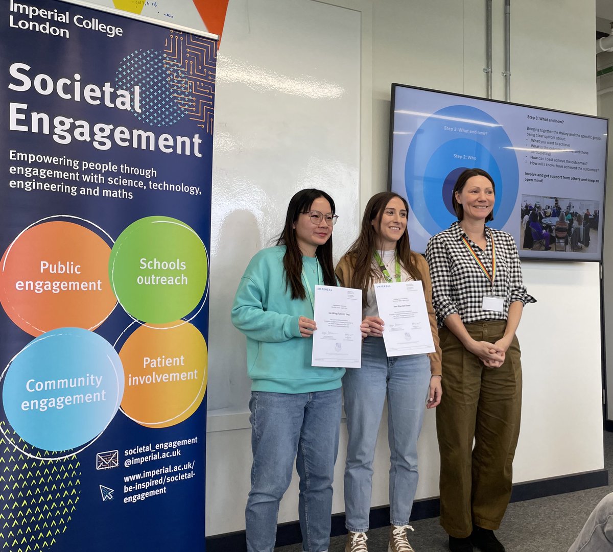 Teresa Thurston (@thurstonlab) on Twitter photo Very proud of postdoc Ines <a href="/Ines_DdO/">Inés</a> <a href="/ImperialInfect/">Imperial Department of Infectious Disease</a> <a href="/CBRB_Imperial/">CBRB</a> for completing the societal engagement development course and gaining her well deserved certificate! Superb achievement and looking forward to learning from her ideas! 🎉 Very proud of postdoc Ines <a href="/Ines_DdO/">Inés</a> <a href="/ImperialInfect/">Imperial Department of Infectious Disease</a> <a href="/CBRB_Imperial/">CBRB</a> for completing the societal engagement development course and gaining her well deserved certificate! Superb achievement and looking forward to learning from her ideas! 🎉