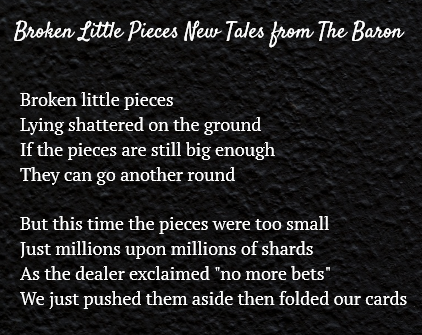 @ash_progressw Poetry that will profoundly affect you with tales that will stay with your spirit long after reading ... Read and experience the rest by getting the book here amazon.com/Broken-Little-… #WritingCommunity #rtitbot #bookblogger #BooksWorthReading #PoetryMonth #poetrylovers