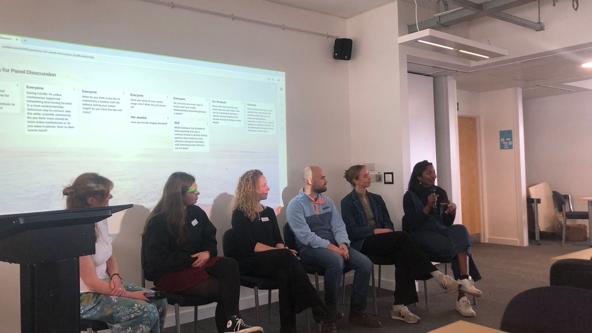 Marine Biological Association PG Conference 2024 (@mbapostgradconf) on Twitter photo It's the last panel of the day π₯²
Thanks to Dr Abigail McQuatters-Gollop for being this afternoons keynote speaker! <a href="/anaturalstate/">Dr Abigail McQuatters-Gollop γ’γγ²γ€γ«</a> some great research being shared today.
But the day's not over yet, we're off to the aquarium <a href="/NMAPlymouth/">National Marine Aquarium</a> for our dinner tonight! Can't wait!πΎπ It's the last panel of the day π₯²
Thanks to Dr Abigail McQuatters-Gollop for being this afternoons keynote speaker! <a href="/anaturalstate/">Dr Abigail McQuatters-Gollop γ’γγ²γ€γ«</a> some great research being shared today.
But the day's not over yet, we're off to the aquarium <a href="/NMAPlymouth/">National Marine Aquarium</a> for our dinner tonight! Can't wait!πΎπ