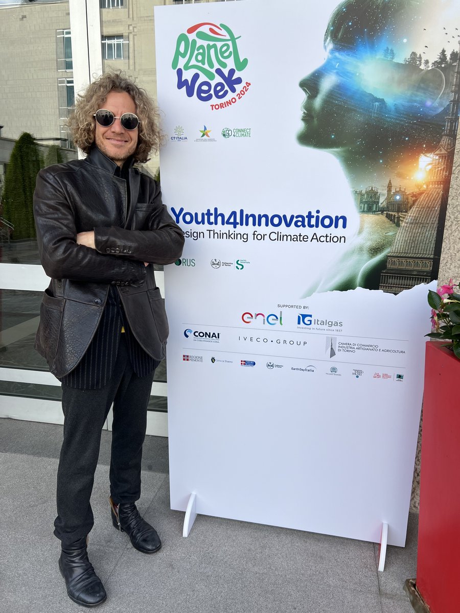 It’s been super exciting to be invited to share my thoughts and ideas for #G7 in #youth4innovation design thinking @PoliTOnews @Connect4Climate #PlanetWeek