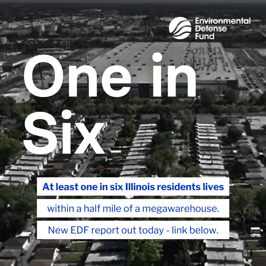 Out today: Our new report reveals a warehouse boom in Illinois -- and what it means for the health of communities across the state. Join us, state legislators and advocates for our online launch event starting in 30 minutes! us02web.zoom.us/webinar/regist…