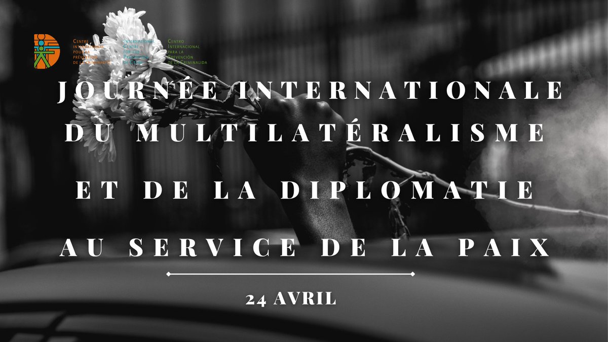 🙌 En célébrant la Journée internationale du multilatéralisme et de la diplomatie au service de la paix, le CIPC souligne l’importance de la #diplomatie et la #coopération comme des facteurs clés pour des communautés sûres et pacifiques.