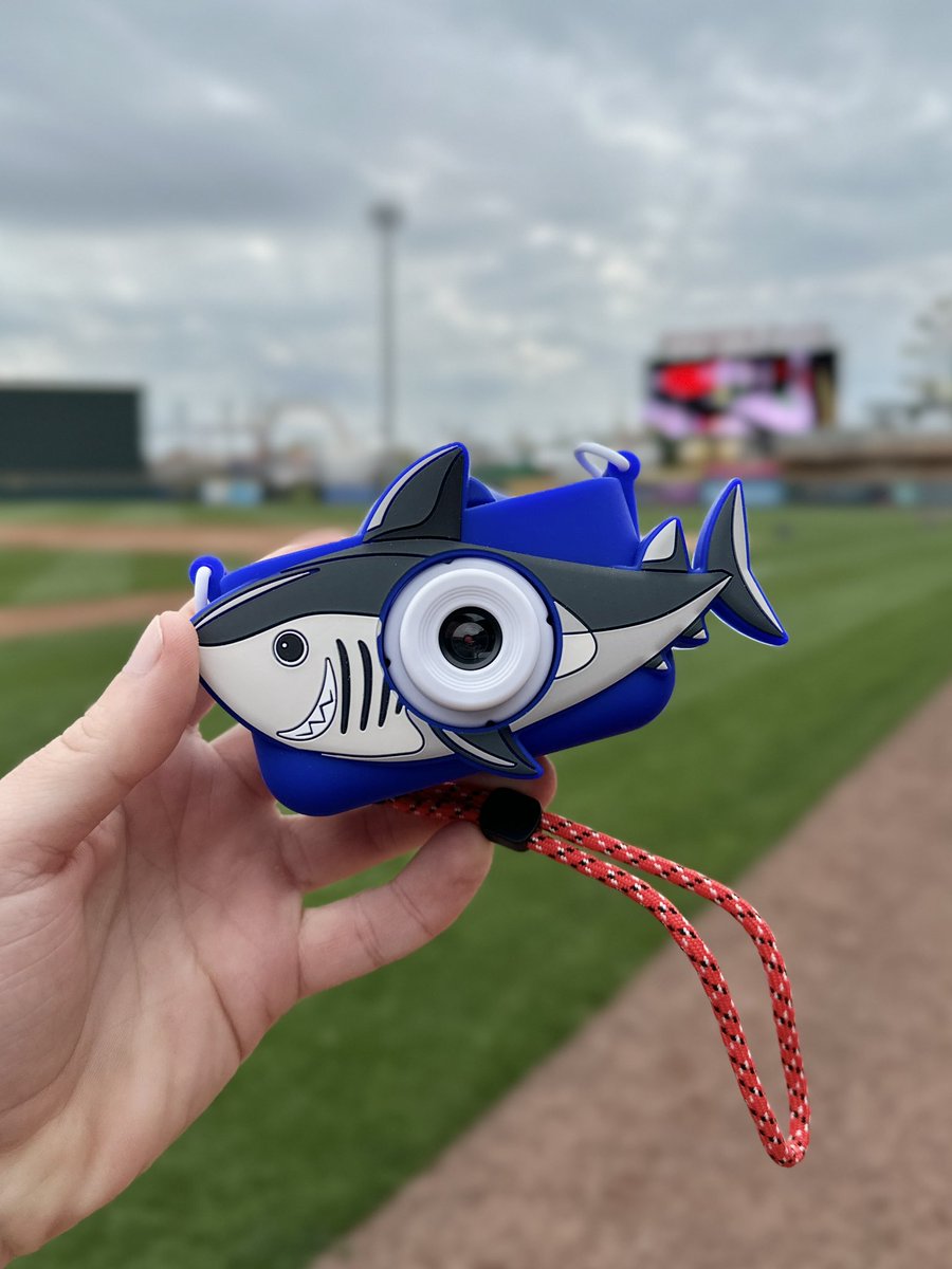 Since it’s Education Day with tons and tons of schoolchildren in the building, we’re going to shoot content on this shark camera made for kids today. 🦈 Please let us know what you’d like to see from #SharkCam.