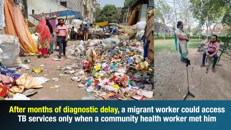 After months of diagnostic delay, a migrant worker could access TB services only when a community health worker met him By: Shobha Shukla / Bobby Ramakant Read full @ bit.ly/4dfNC95