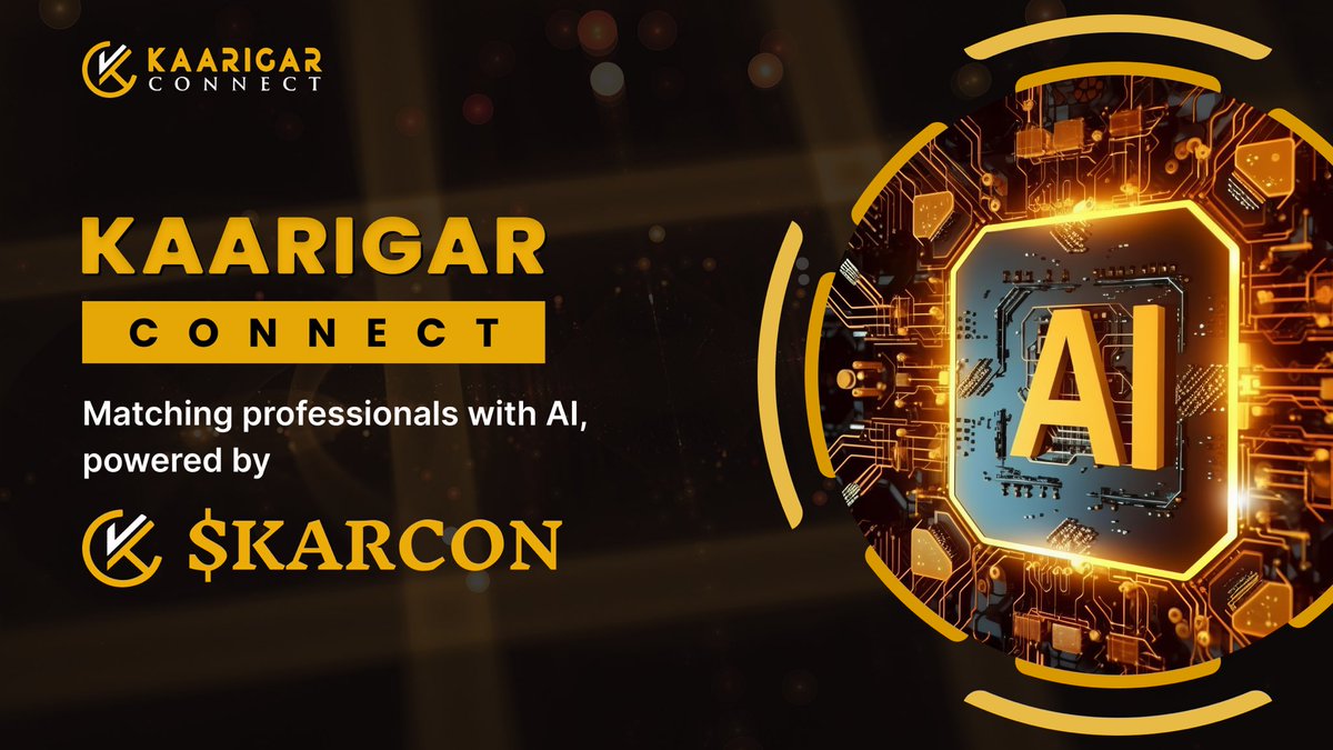 🚀Experience the difference with KAARIGAR Connect – where every interaction leads to mutual growth and satisfaction. Discover the power of Web3, AI, and blockchain in simplifying professional services today.

⭐️ UPDATE OF THE COMMUNITY 

#WeeklyDigest of $KARCON 🔥which shows the…