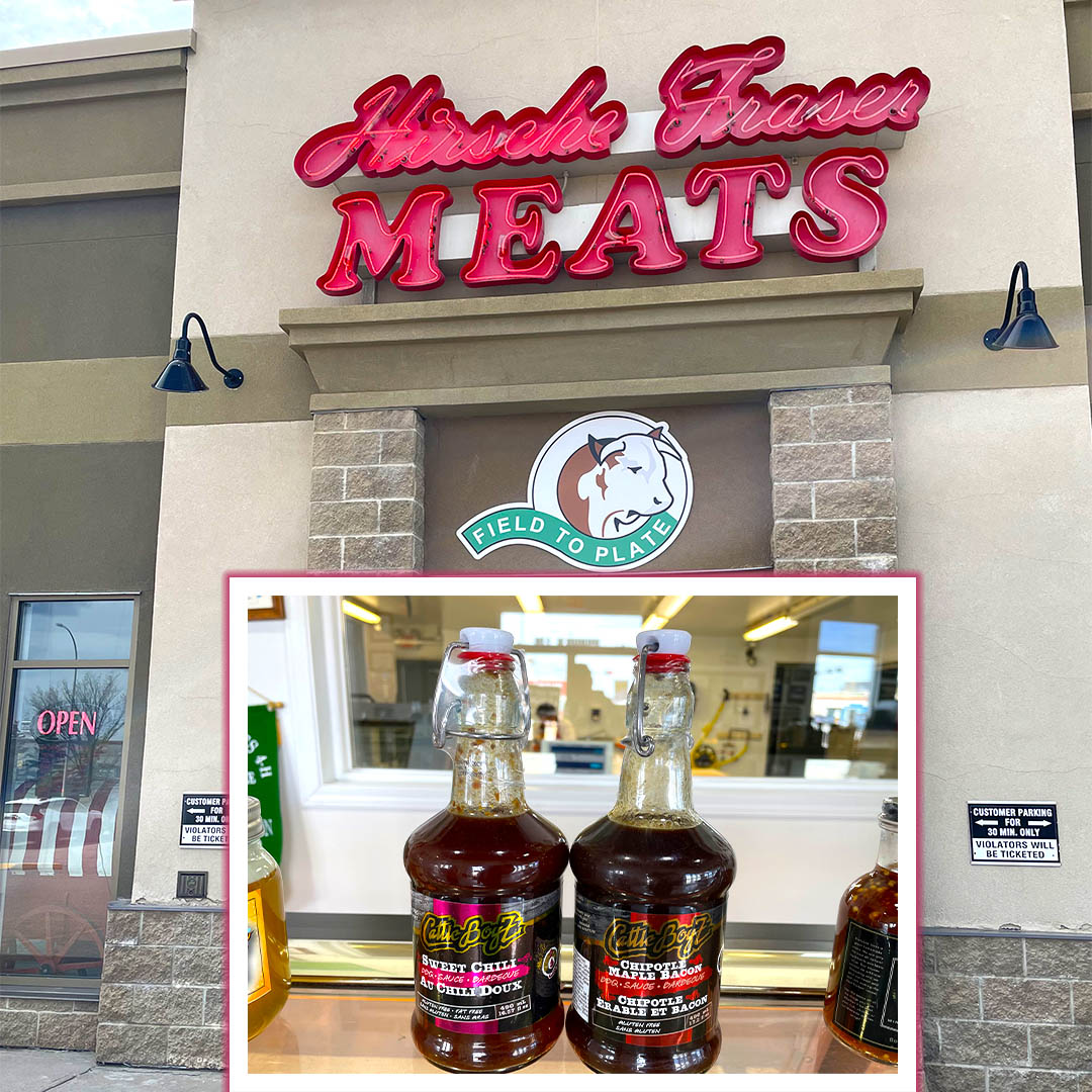 Thank you Hirsche Fraser Meats! If you can't find us, try your local butcher! #freshmeat #qualitymeat #bbqlovers #bbqlife #cattleboyz #bbqsauce #steakrub