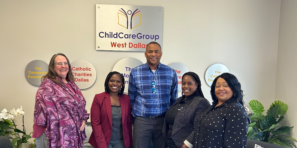 ChildCareGroup's tweet image. Thrilled to have Congressman @MarcVeasey join us at our West Dallas Early Childhood Learning Center! Thank you for your support of early childhood education and for spending the day with us! #MarcMeansBusiness #ChildCare #EarlyEd

@torimannes3 @racunatx