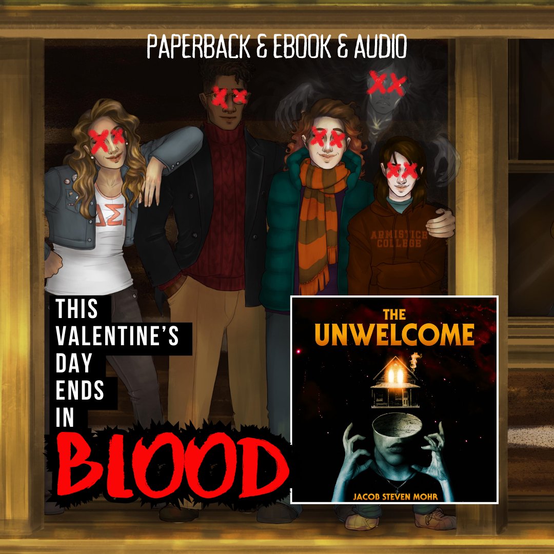jacobstevenmohr's tweet image. Thanks to an outstanding review (and awesome cosplay of Lutz Visgara) from @almaandthehorde, my debut horror novel THE UNWELCOME currently stands at 99 reviews on @goodreads. Who's gonna make it 100?

#horrorfam #theunwelcome

Art by @Meeblott, cover by @ELemonDesign