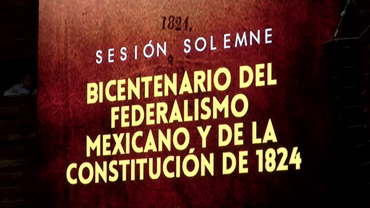 #TeInformamos| Sesión Solemne por bicentenario de la Constitución de 1824 y Federalismo mexicano 

📰Nota informativa 👉n9.cl/d2fsl