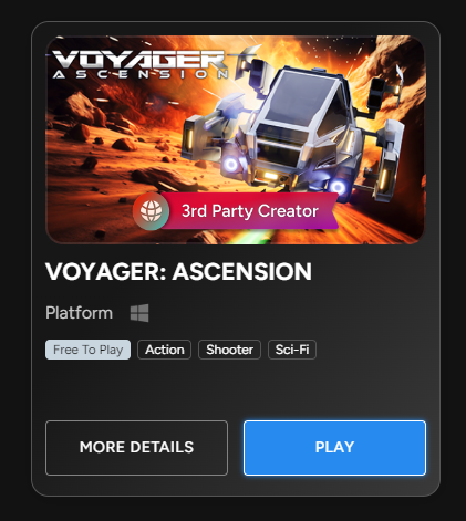 smilinmonstr's tweet photo. GM $GALA Gamers

Voyager Ascension is now playable on the @GoGalaGames platform, might stream it later today https://t.co/T332MhHy4f