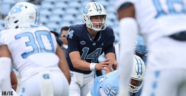 Mack Brown believes both Conner Harrell and Max Johnson can start for #UNC in 2024. But for either QB to take the helm, Brown needs to see sustained consistency. More on Brown’s take on the quarterback competition in North Carolina after the spring: 247sports.com/college/north-…