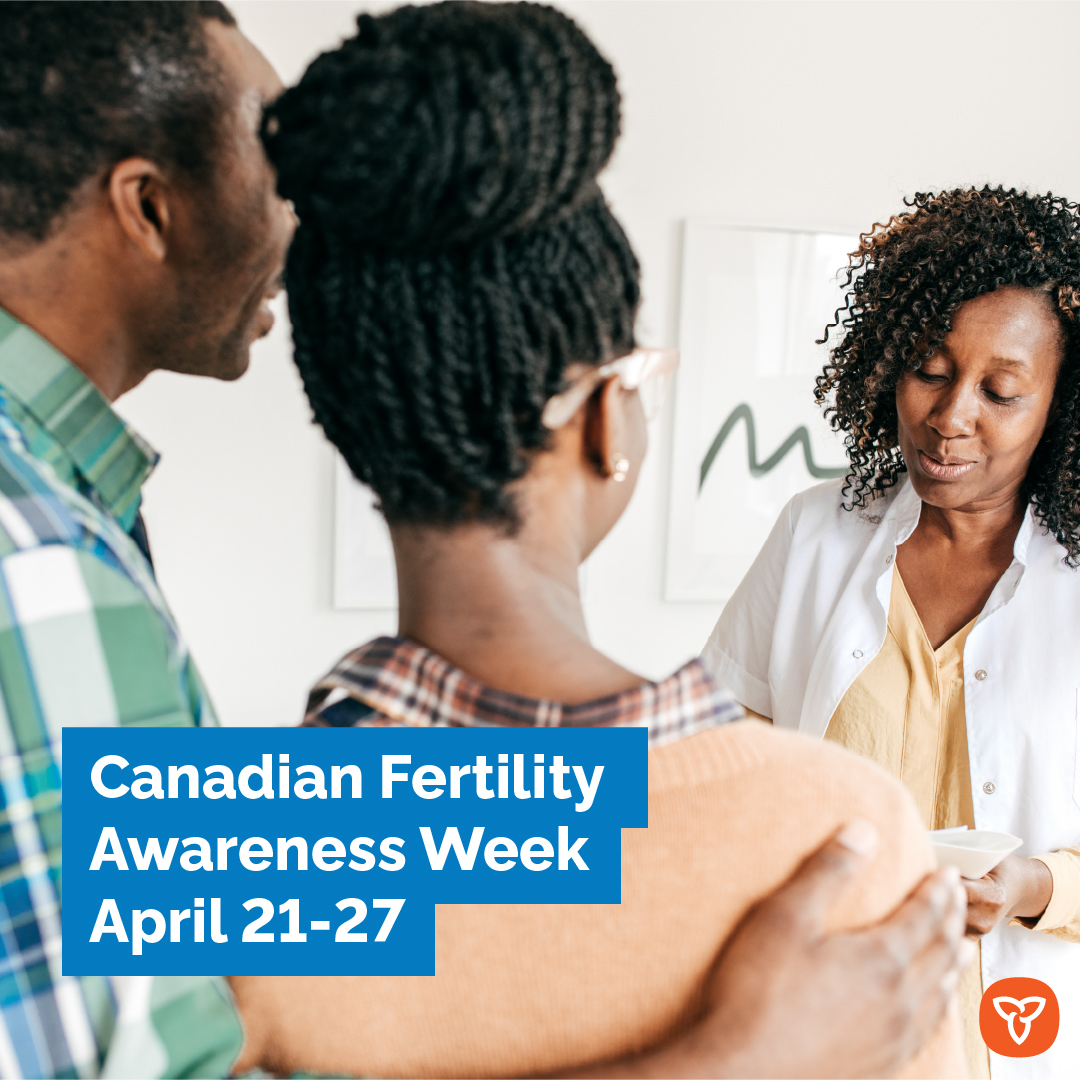 It’s Canadian #FertilityAwarenessWeek. On average, 1 in 6 Canadians experience infertility. The Ontario Fertility Program can help those eligible build their families. Learn more: ontario.ca/page/get-ferti…