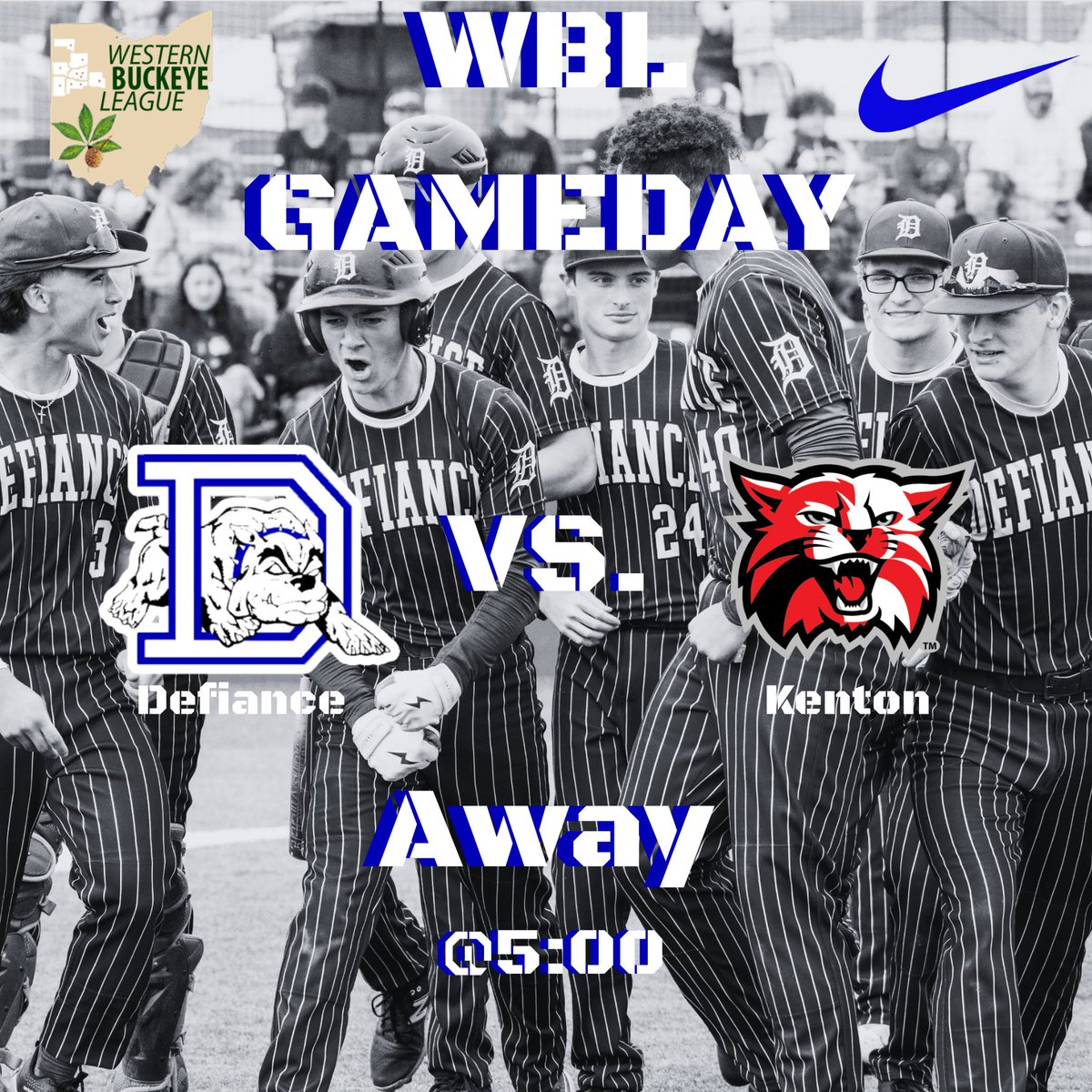 JV’s are HOME vs. Kenton @ 5pm! ⚾️