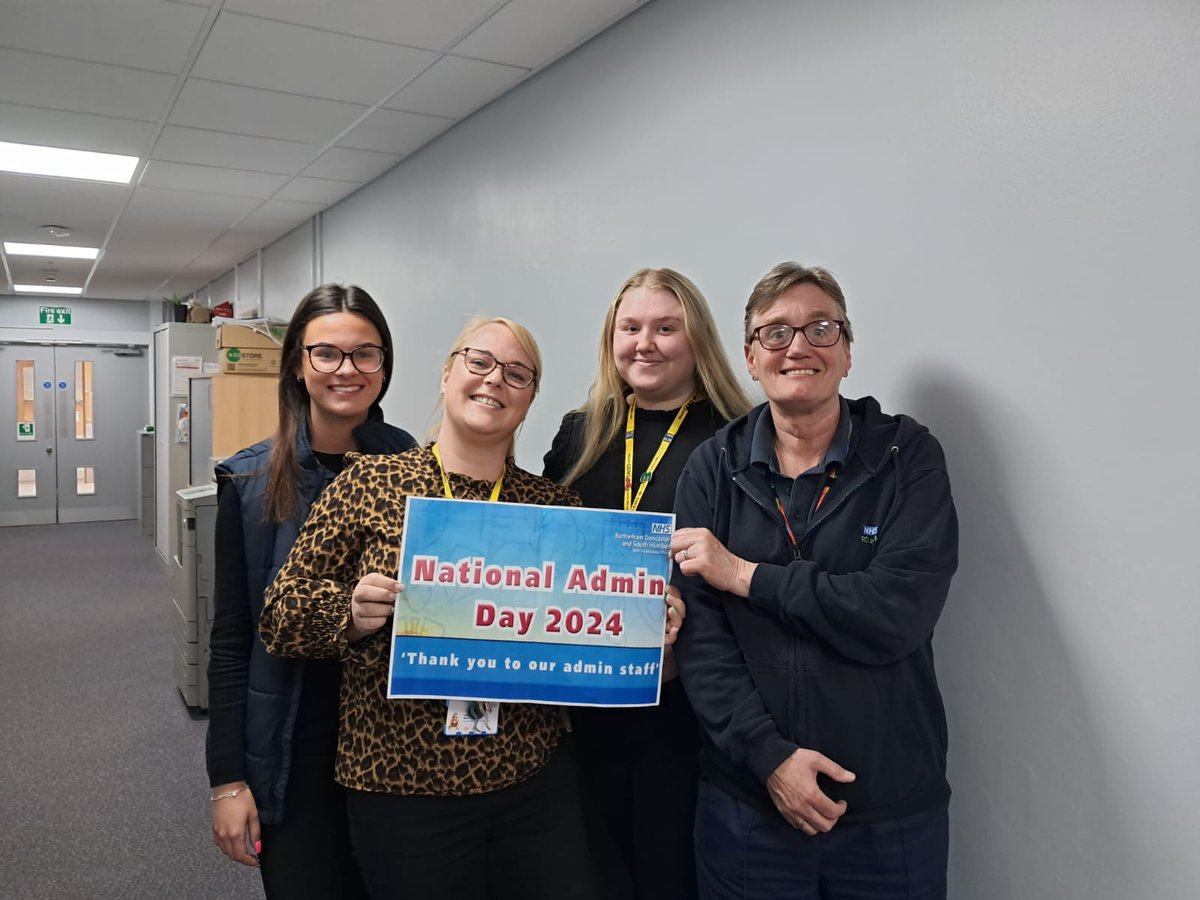 We're celebrating our admin staff today for #NationalAdminDay We appreciate each and everyone of you and all you do. Keep a look out for some fab pictures of some of our staff throughout the day 🤩