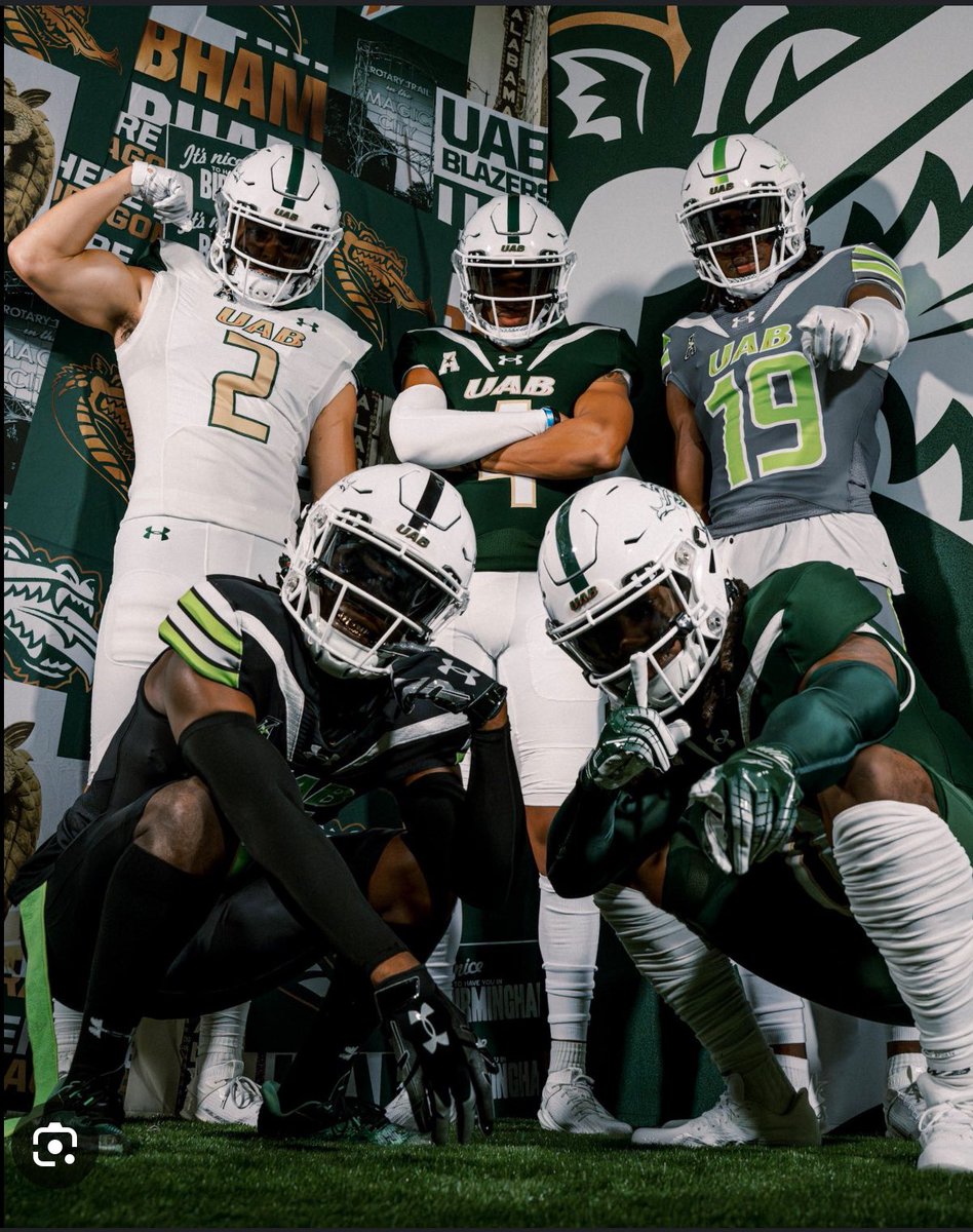 Blessed To Say I’ve Received An Offer From University of Alabama-Birmingham 🤍💚!! Go Blazers @JibrilleFewell @TransferPortal_