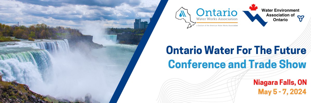 OWWA1's tweet photo. Get ready for the 2024 OWWA WEAO Joint Conference &amp; Trade Show, this May 5-7 in Niagara Falls! #Water24

See the event and session schedule and register here: https://t.co/8HFwxNs8x0 https://t.co/GvsDXC1I3D