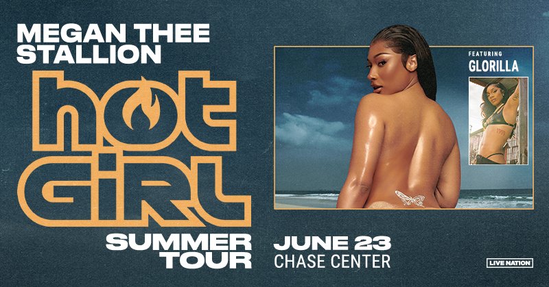 SAN FRANCISCO! 🔥 GET FIRED UP @theestallion is bringing her HOT GIRL SUMMER TOUR to your city on June 23rd with Special Guest: @GloTheofficial!! ❤️‍🔥 Tickets on sale Friday, April 26 at 10am local: livemu.sc/3vl9YF2