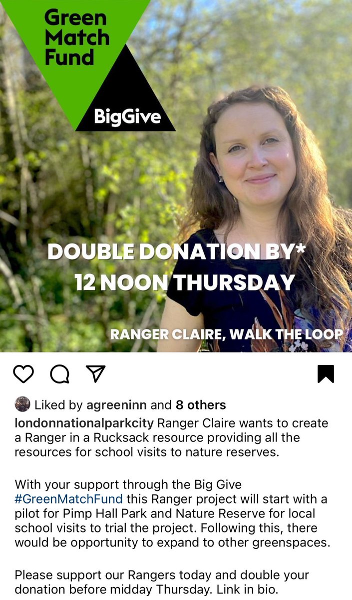 One day left to match fund London National Park City Ranger Projects. 

donate.biggive.org/campaign/a0569…