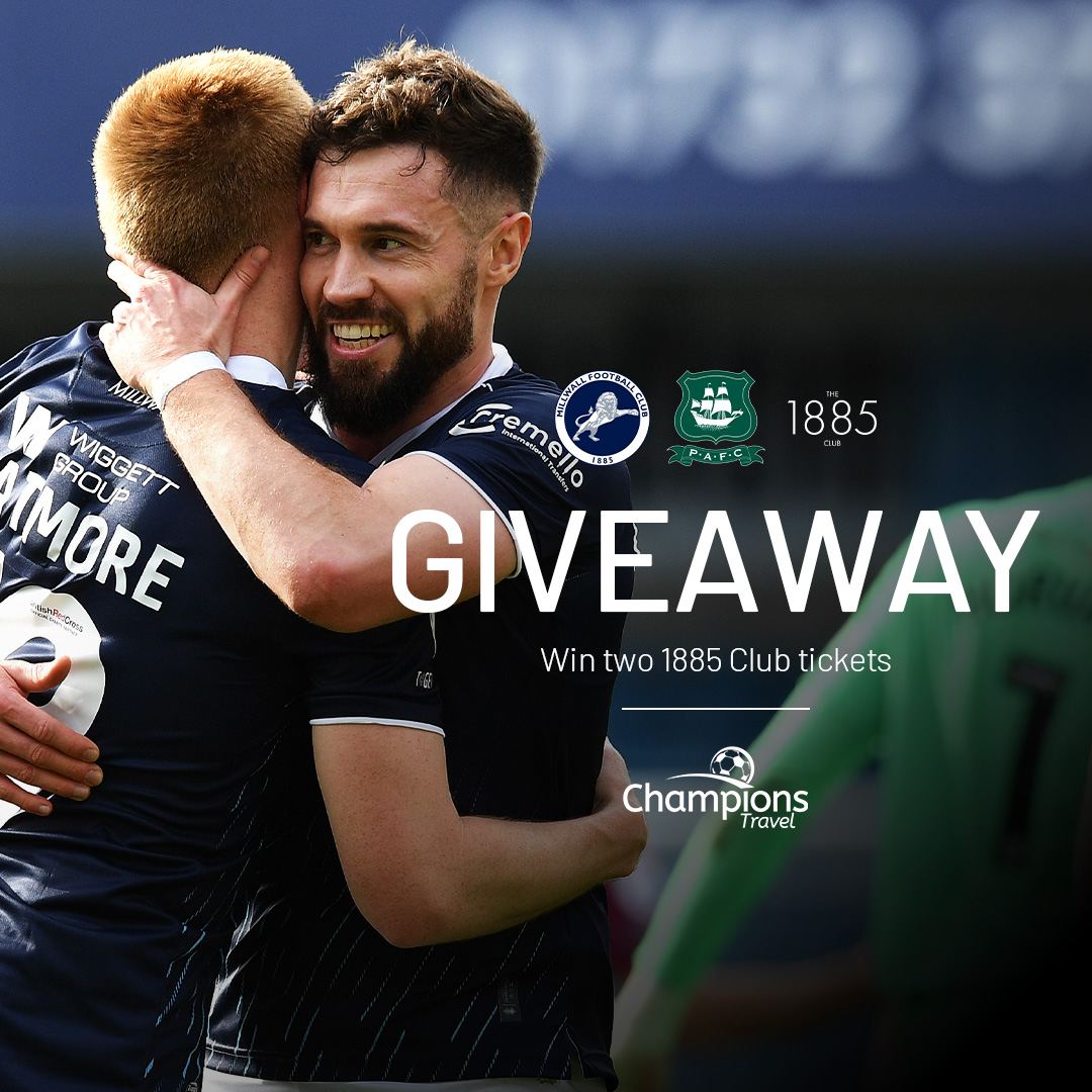 🥂 Join us in The 1885 Club this weekend!

🎉 For a chance to win:

🔁 Repost
📲 Follow <a href="/ChampTravel/">Champions Travel</a>

Good luck, #Millwall fans!🤞