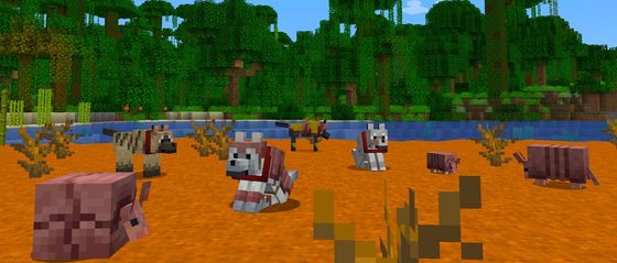 April 23 is the day when #Minecraft had two major & minor updates:

— Village & Pillage
— Armoured Paws