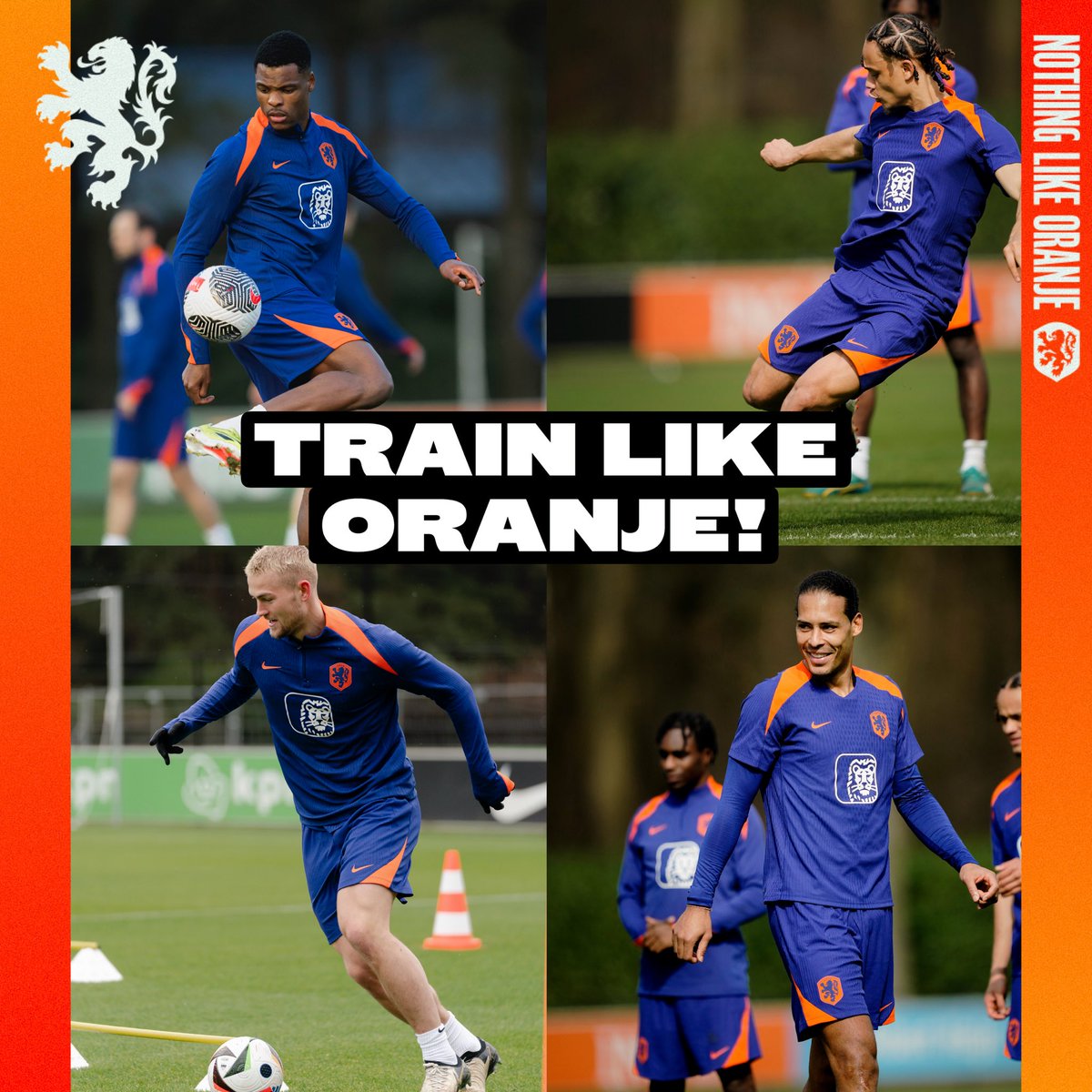 Get your Oranje training kit! 🏋️ 🛍️: onsoran.je/Training2426 #NothingLikeOranje