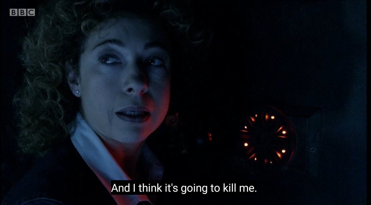 this line is kinda funny now given she probably does this every 3-5 business days in big finish stories