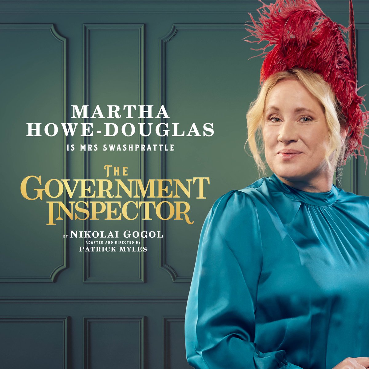 @marthaHD is MRS SWASHPRATTLE in THE GOVERNMENT INSPECTOR. At the @MaryleboneTHLDN for a limited season from 3 May to 15 June 2024.

Tickets are on sale NOW at tinyurl.com/TGITix.

#theatre #londontheatre #westend #offwestend #thegovernmentinspector #nikolaigogol