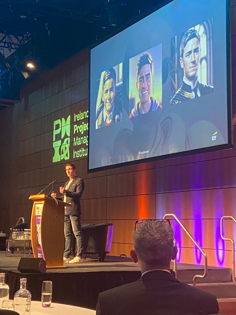 EY Ireland (@ey_ireland) on Twitter photo A fantastic day at the <a href="/pmiirl/">Ireland Chapter PMI</a> National Conference yesterday. Ciarán Hickey, EY Ireland Data & Analytics Partner was the keynote speaker discussing the human touch in the age of AI.
Discover more here - go.ey.com/3UuBrOi A fantastic day at the <a href="/pmiirl/">Ireland Chapter PMI</a> National Conference yesterday. Ciarán Hickey, EY Ireland Data & Analytics Partner was the keynote speaker discussing the human touch in the age of AI.
Discover more here - go.ey.com/3UuBrOi
