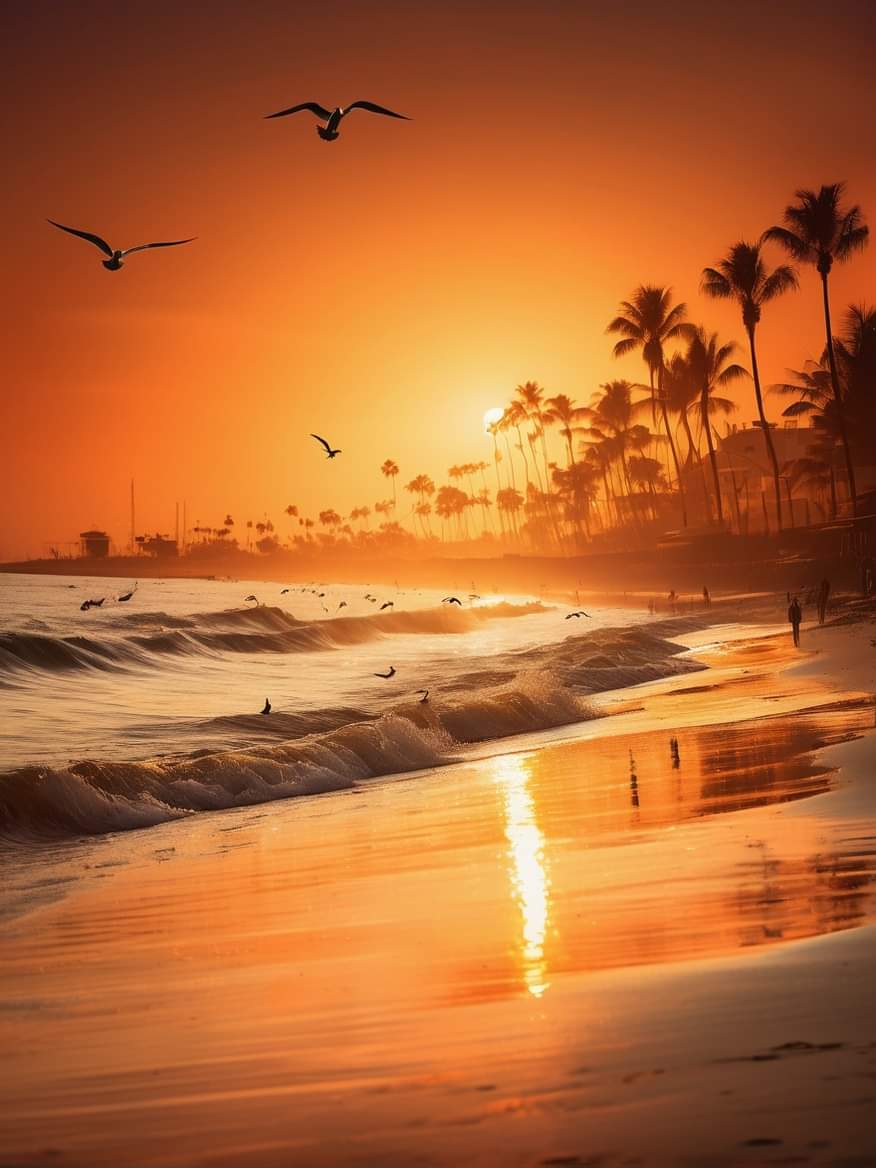 Beautiful Sunset ☀️🧡