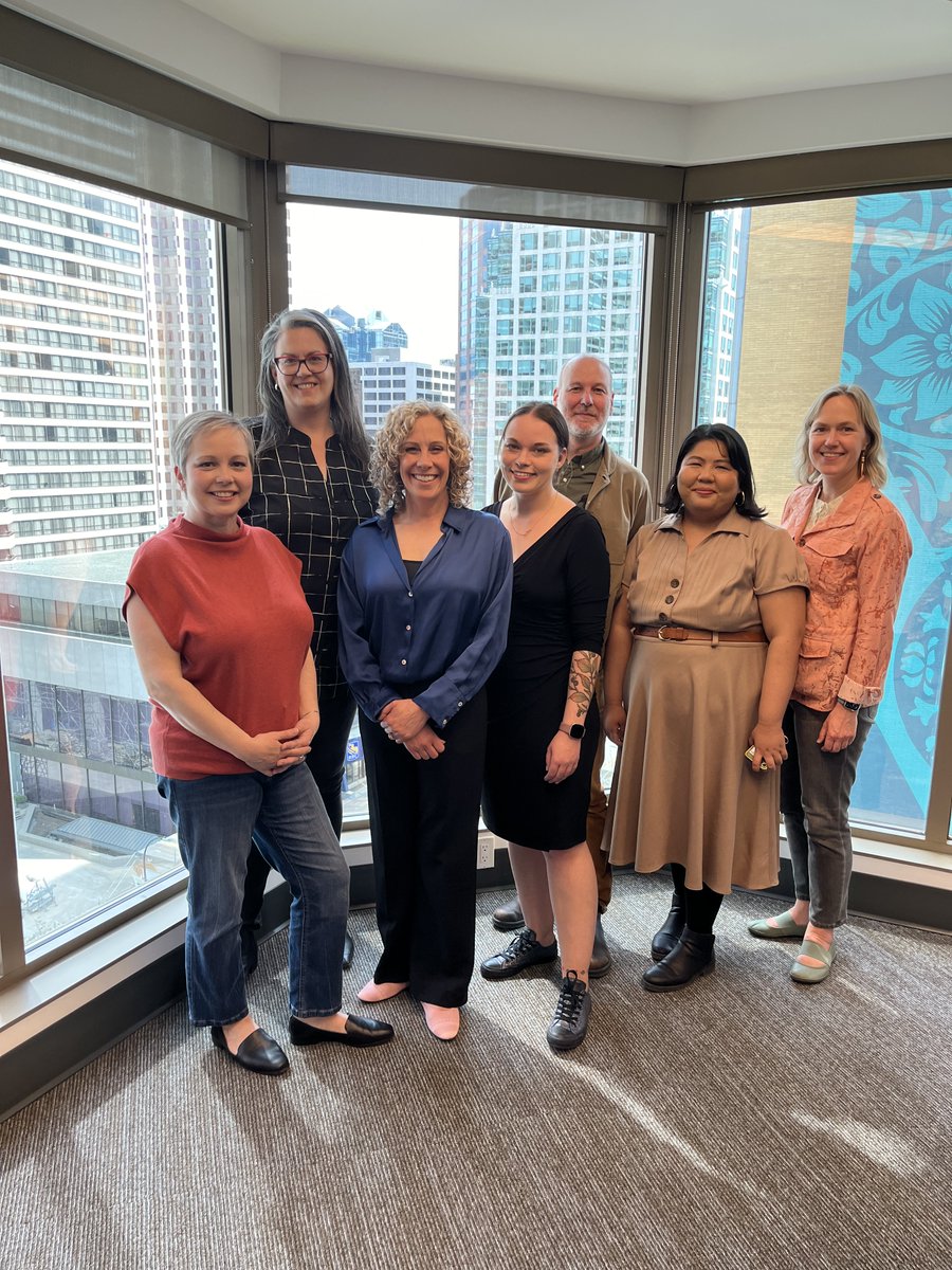 With members living across the province, we've been meeting with <a href="/librarypartners/">BC Public Library Partners (BCPLP)</a> virtually for months – it was great to have them in Vancouver this week for the #BCLA2024 conference and a chance to meet up in person at Earnscliffe’s BC office.