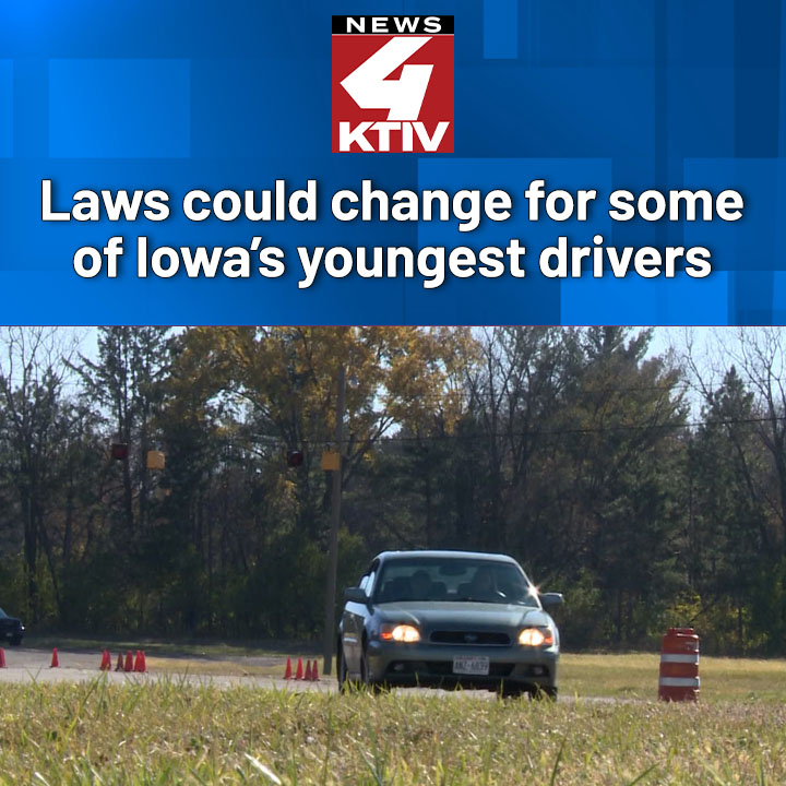A new bill could change the rules for the youngest Iowa drivers. Read more >> tinyurl.com/mrxnvp3k