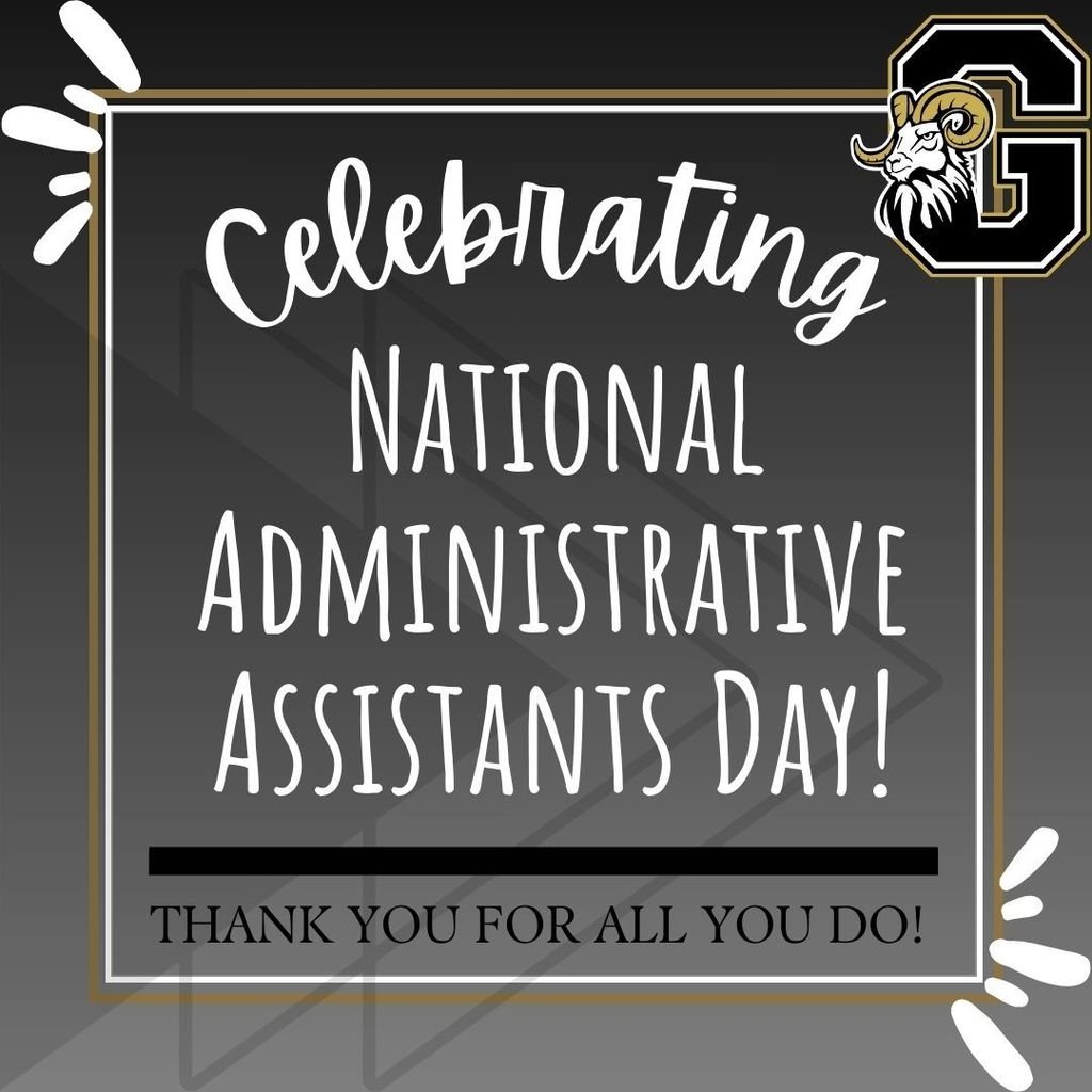 🌟 Happy National Administrative Assistants Day! 🌟 Today, we celebrate the backbone of our organization - our amazing administrative assistants! Your hard work and dedication keep everything running smoothly. Thank you for all you do! #AdministrativeProfessionalsDay #ThankYou