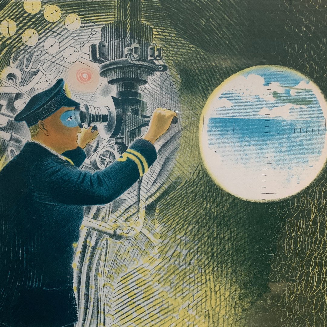 Immerse yourself in the world of Eric Ravilious🎨 Join us for a screening of Eric Ravilious: Drawn to War (PG) and explore the life of this British painter and designer. 🎬 Thursday 9 May, 11am-1pm; book now: ow.ly/968950Rl3Jp 📸Photo © foxtrotfilms.com