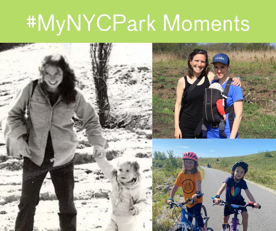 #MyNYCPark story by @scharloppowers: 'In 1979, my mom worked with neighbors to form #EstellaDiggsPark. I was raised to believe that access to parks are a human right. As an adult, parks are a huge part of my professional and personal life.' #SaveNYCParks: bit.ly/3NDnFp3
