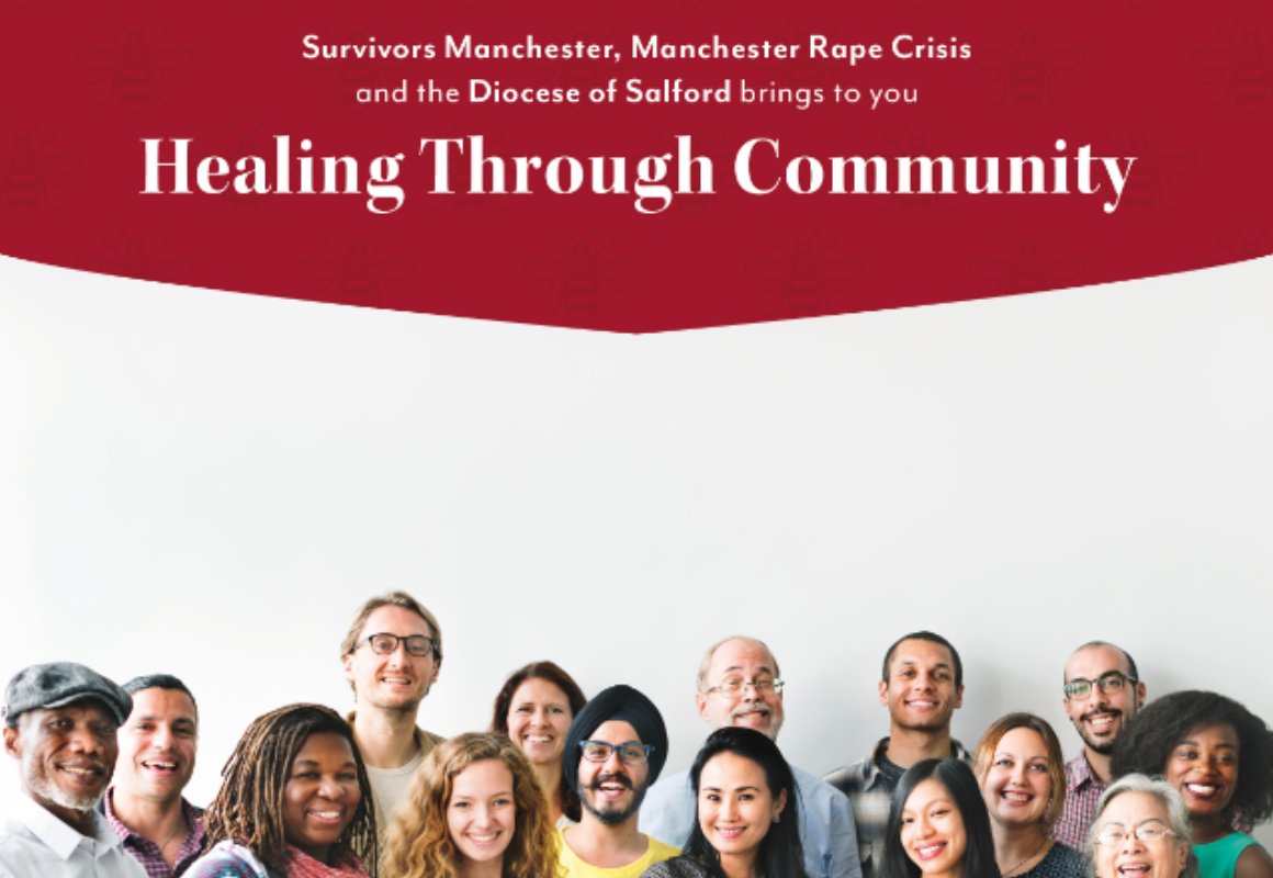 Tues 30th April is the annual Day of Prayer for Survivors and Victims of Abuse. To mark this day Bishop John will celebrate Mass at St. Patrick’s - Healing Through Community. We Are Survivors, GM Rape Crisis and the Diocese of Salford working together. lght.ly/mhofm9