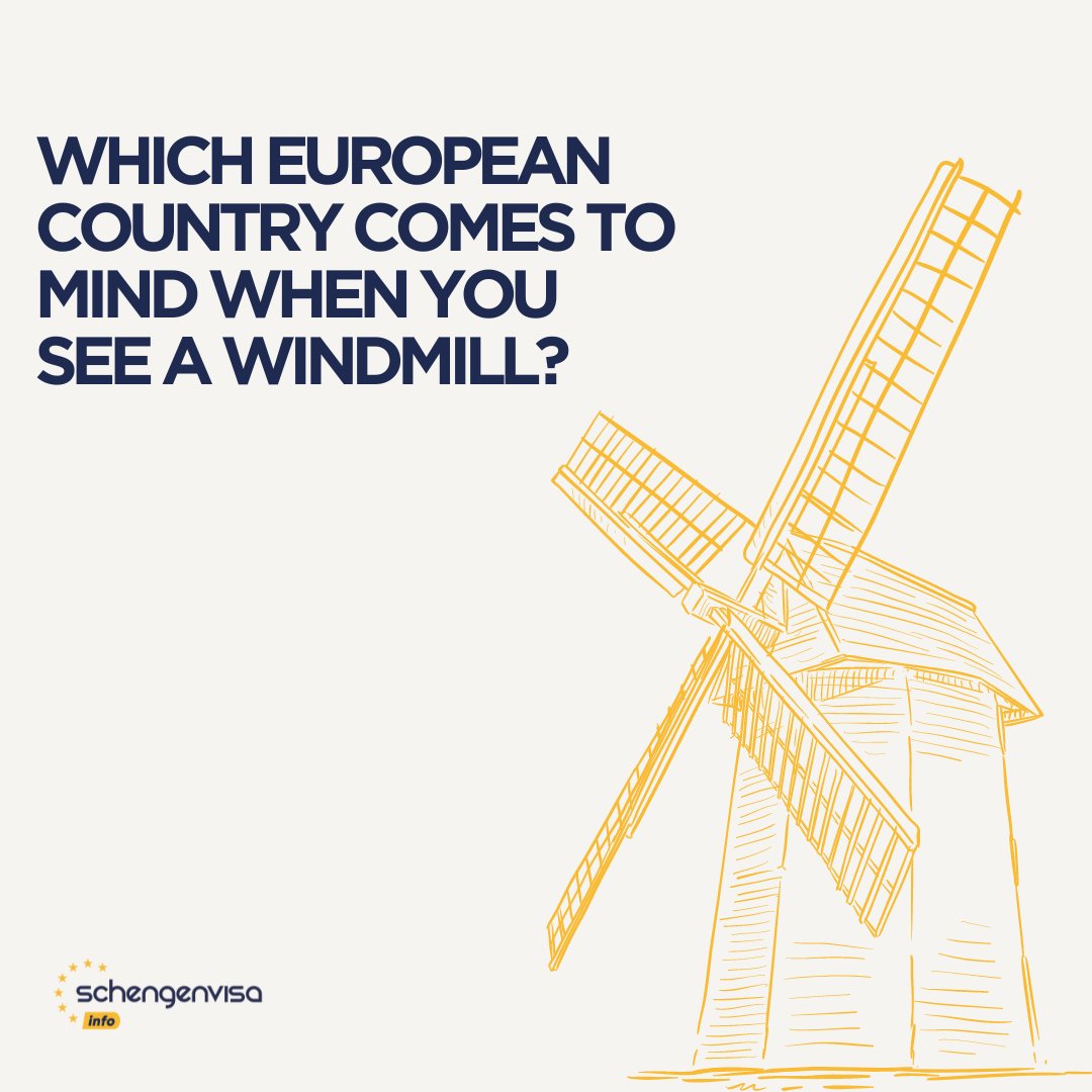 🇪🇺 🤔 

#fun #knowledge #windmill #guessthecountry #europe #schengenvisainfo #europeanunion #eu