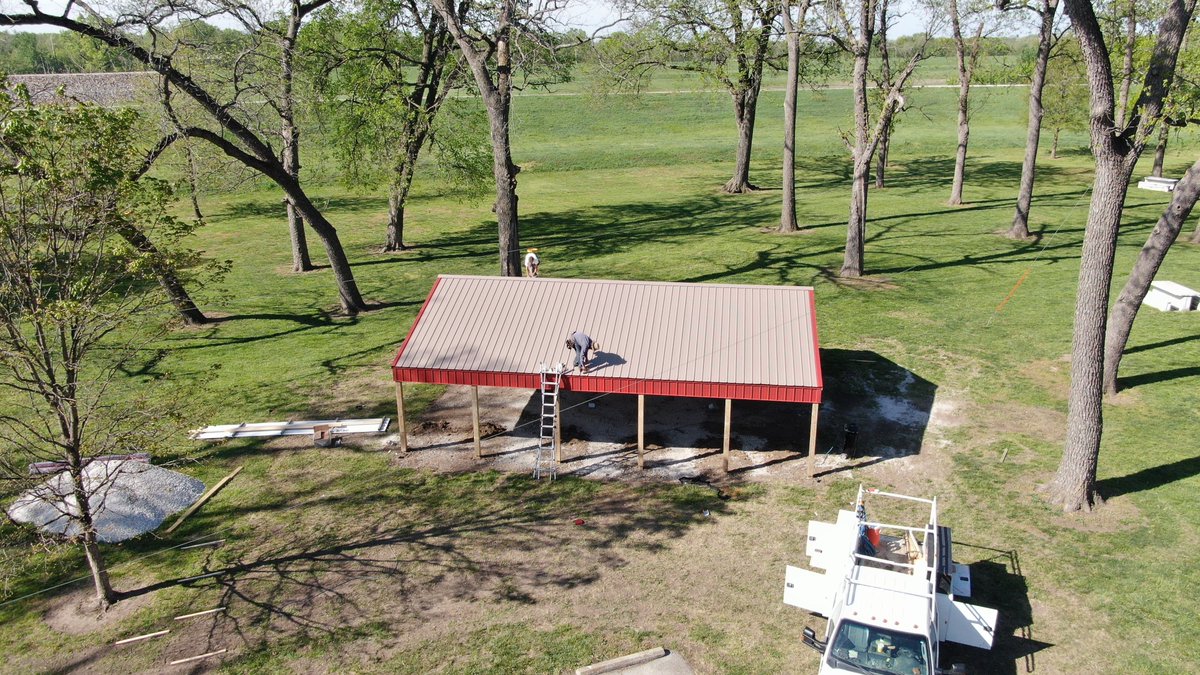 We're thrilled to announce the construction of a brand-new shelter house on the Southwest side of Forest Park! 🎉 This addition will provide a wonderful space for gatherings, picnics, and community events in the park. #ottawaks #forestpark #Donations