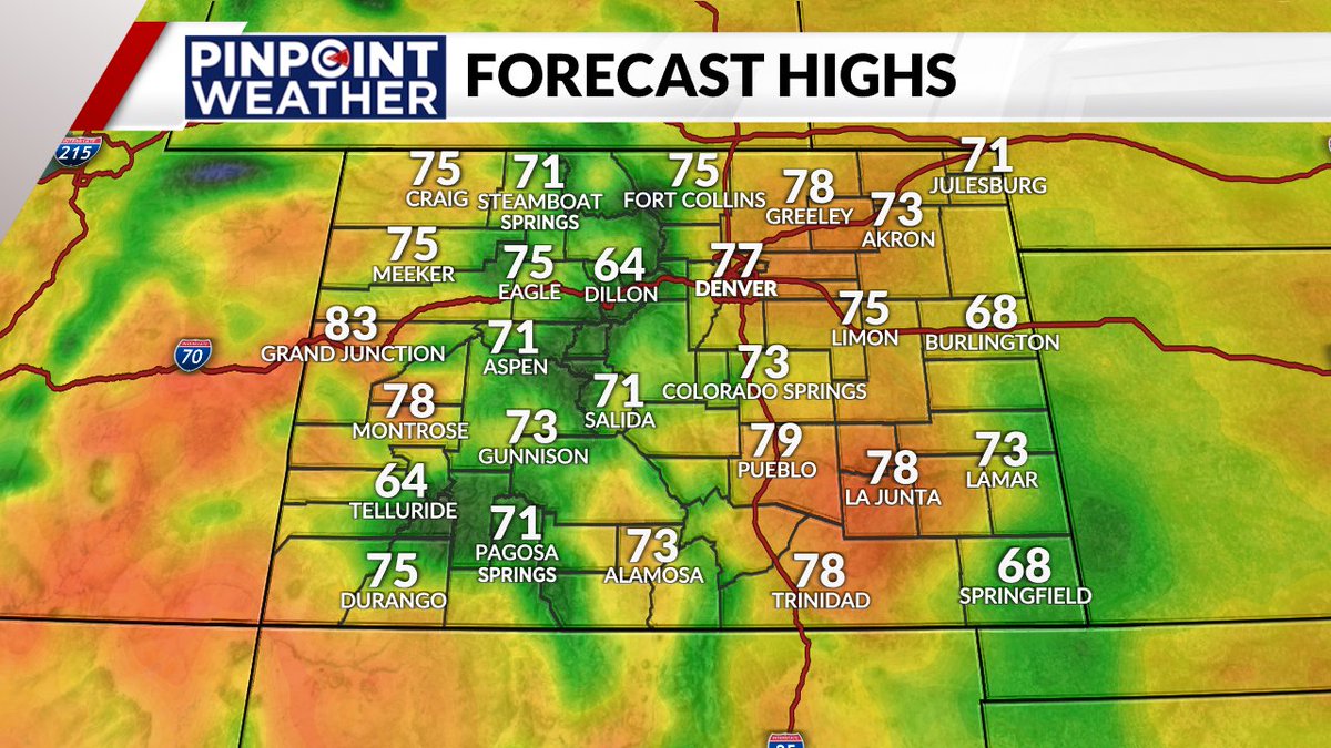 Well above average today #cowx