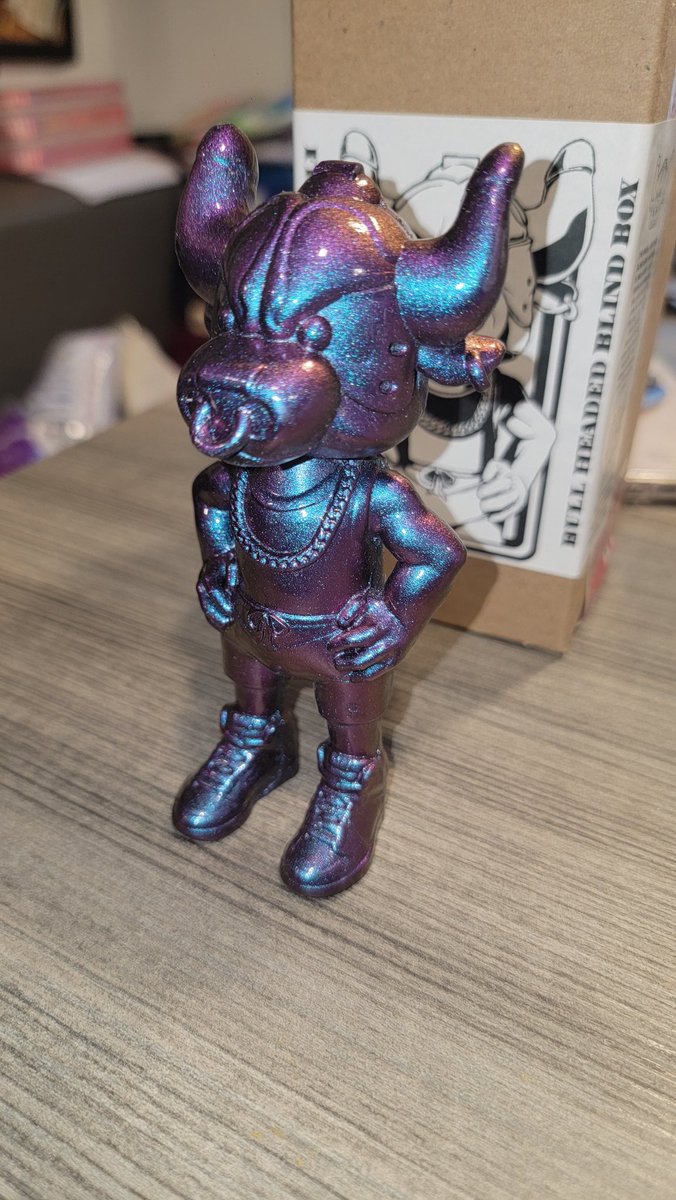 GothBoiRJ's tweet photo. Got this sick bull headed figure from @THE_FREEVERSE ! It looks amazing ๐ฅ๐ฅ๐ฅ #tezos #tezosholder #nft #nfts https://t.co/xnKPSPe5vD