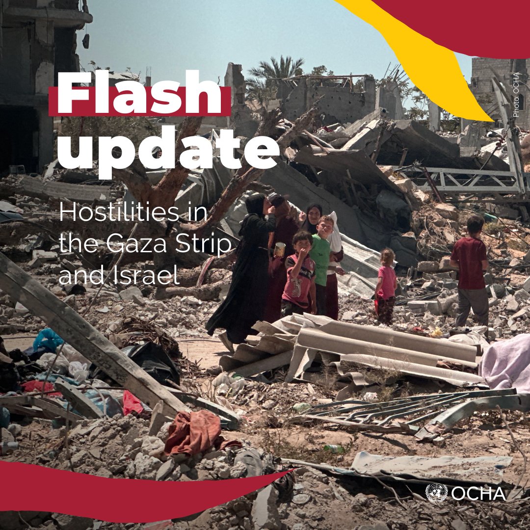 324 dead bodies reportedly recovered at Nasser Hospital #Gaza. Lack of drugs and supplies are endangering patients with blood diseases and genetic disorders, warns a #Palestinian NGO. Deadly Israeli forces’ operation in Nur Shams #WestBank. This & more: ochaopt.org/content/hostil…