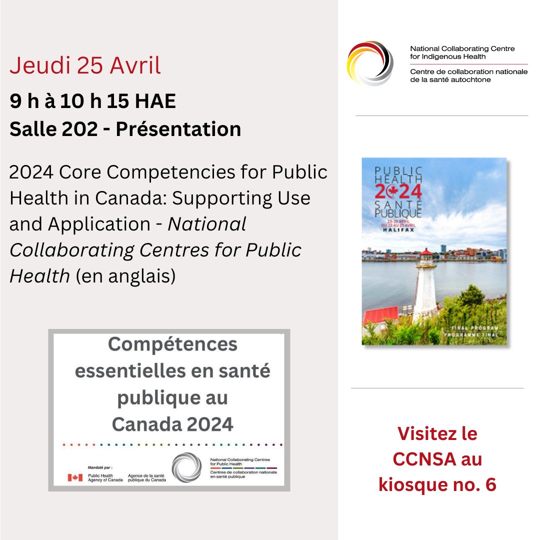 2024 Santé Publique #ph24sp - CCN ateliers et présentations de l'ACSP - #SantéPublique2024 : cpha.ca/sites/default/…

#LeCCNSA