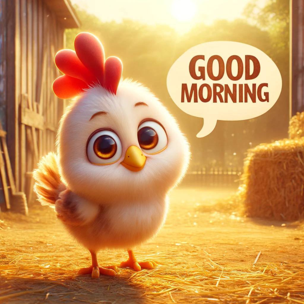 chickencoin's tweet photo. Gm, say it back 🐔 $CHKN https://t.co/XWhhnPzYf1