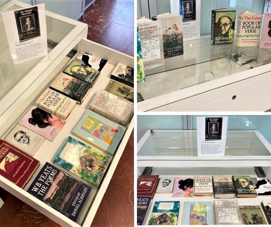 Local Studies Library has a great collection of poetry books - why not drop in and take a look on Poetry Day Ireland. #poetrydayIRL