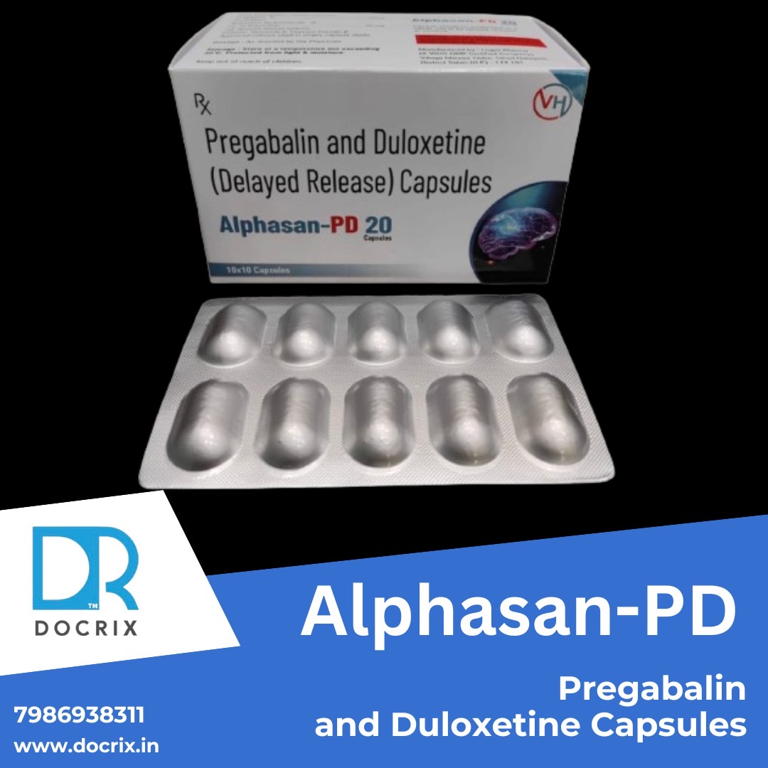 Alphasan-PD Capsules💊💊

Top pharma franchise in India👍👍

Call now for best deals: 📞7986938311
Website:docrix.in

#docrix #docrixhealthcare #pharmacy #pharmafranchisecompany #PharmaFranchise #PCDPharmaFranchise #pharmaceutical #PCDfranchisebusiness #pharma