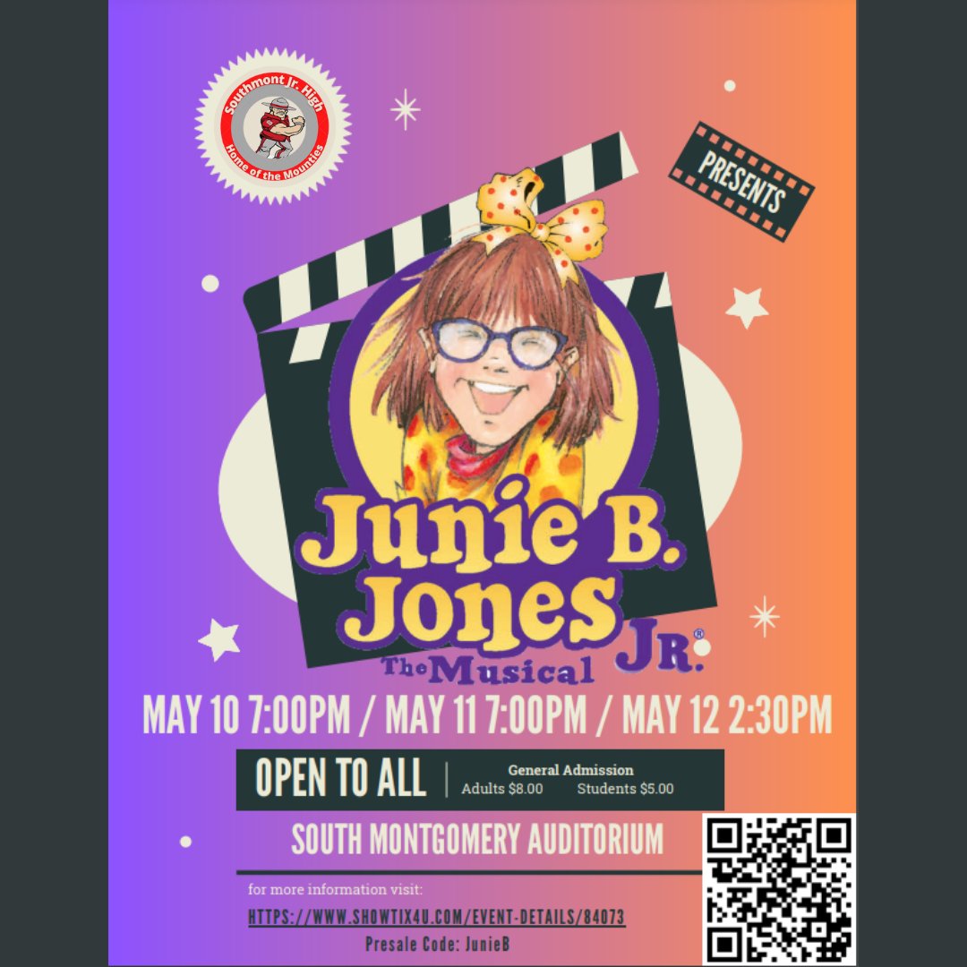 Mark your calendars for Mother's Day Weekend! We are excited to announce this musical. We will have shows playing Friday, May 10th, Saturday, May 11th, and Sunday, May 12th. We are planning to have a big celebration for all mothers on Sunday, May 12th! Come join in on the fun!