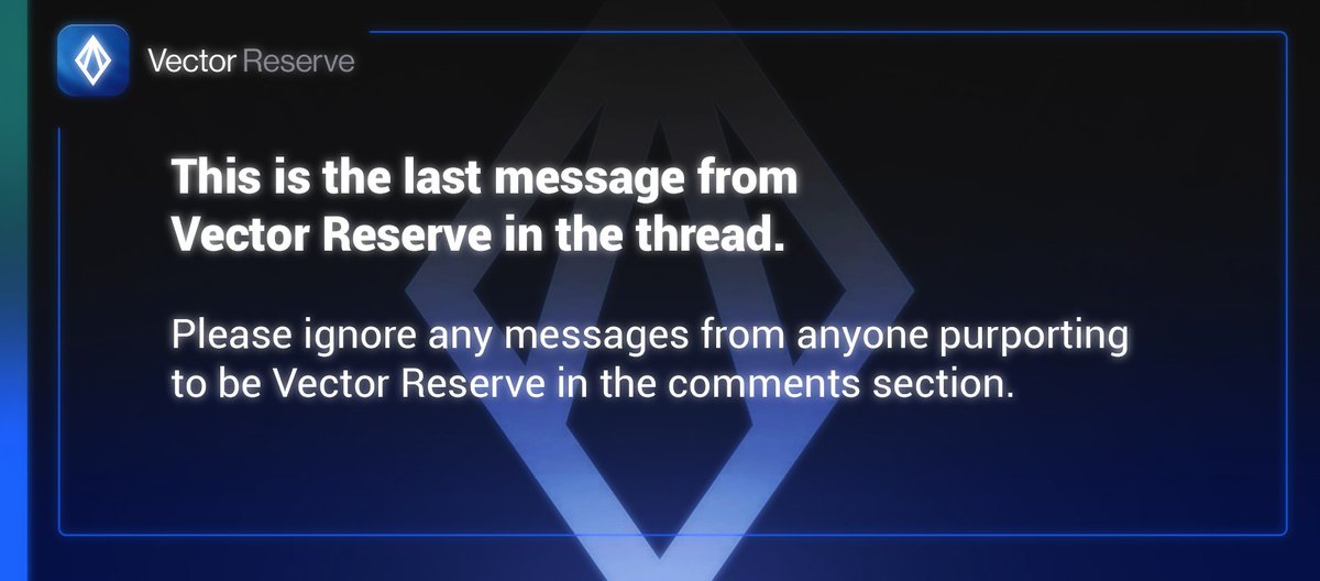 vector_reserve's tweet photo. @vectorreserve @Eigenpiexyz_io We’re happy to push out some $vETH token rewards to our loyal community

Check your allocation ⤵️

https://t.co/uq15MxSzmJ

Make sure to use your main wallet to participate

Only those who register within the next 24 hours will be eligible. https://t.co/v3j1RKaB2R
