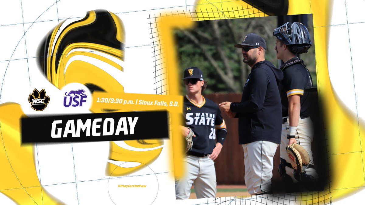 GAMEDAY IN SIOUX FALLS!!⚾️ 🆚 University of Sioux Falls ⏰ 1:30 p.m. /3:30 p.m . 🏟️ Sioux Falls Stadium 📺nsicnetwork.com/wscwildcats/ 📈usfcougars.com/sidearmstats/b… #PlayForThePaw | #NSICBase | @WSCBB