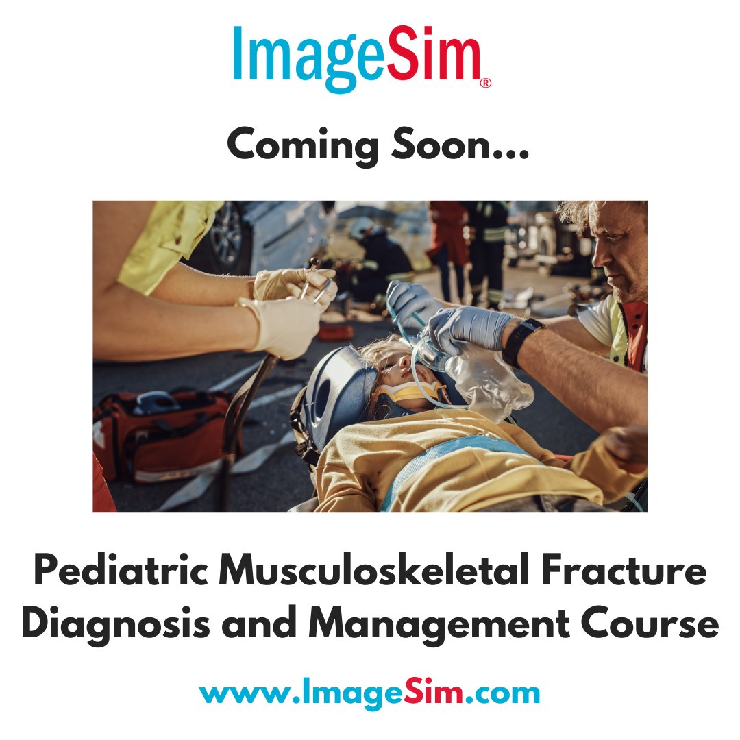 🌐ImageSim.com
Swipe for today's Pediatric Musculoskeletal Fractures tip!
Check out the following link for ImageSim Pediatric Musculoskeletal Fracture Diagnosis and Management Course:
lnkd.in/eSi2MrXp
#ImageSim #cme #medicaltraining #healthcare #healthcaresystem